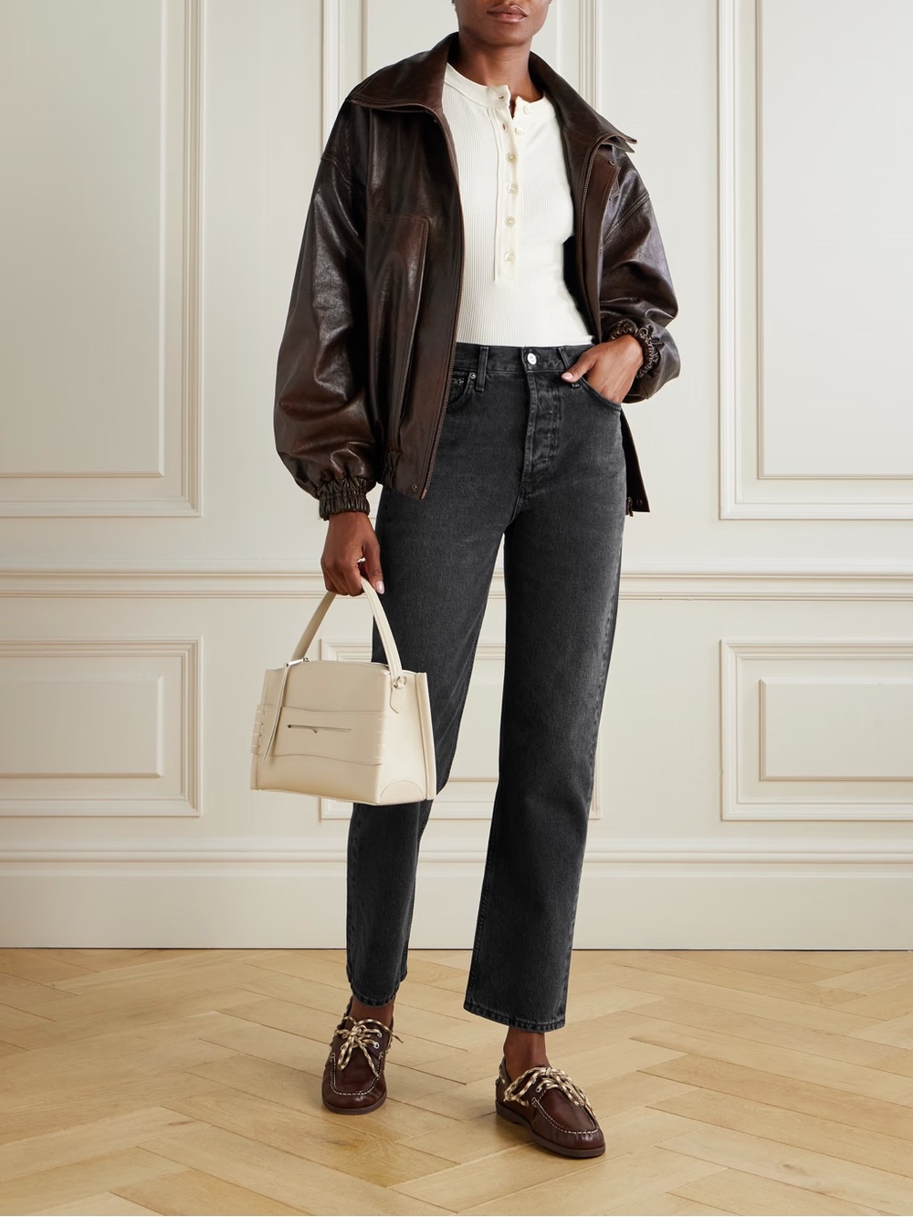 CITIZENS OF HUMANITY Blaine high-rise straight-leg jeans‎